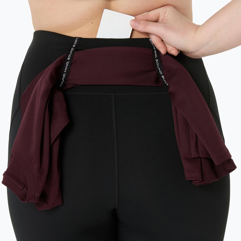 Dámské běžecké legíny ASICS Road Winter High Waist performance black 7