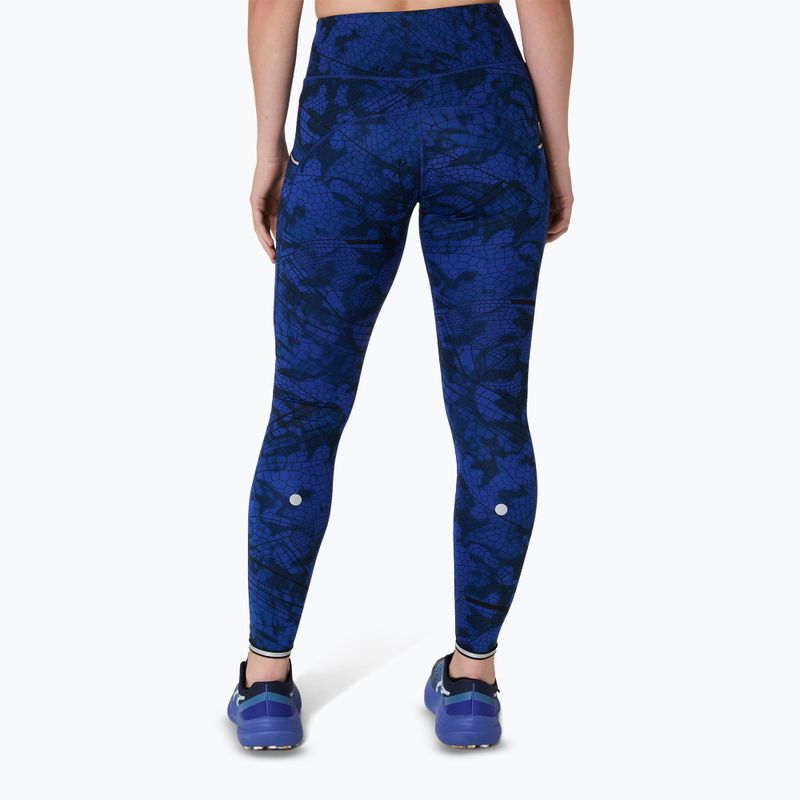 Dámské běžecké legíny ASICS Road Lite-Show performance black/dark cobalt 3