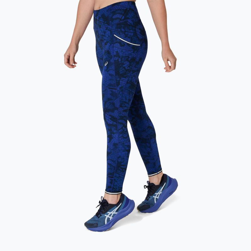 Dámské běžecké legíny ASICS Road Lite-Show performance black/dark cobalt 4