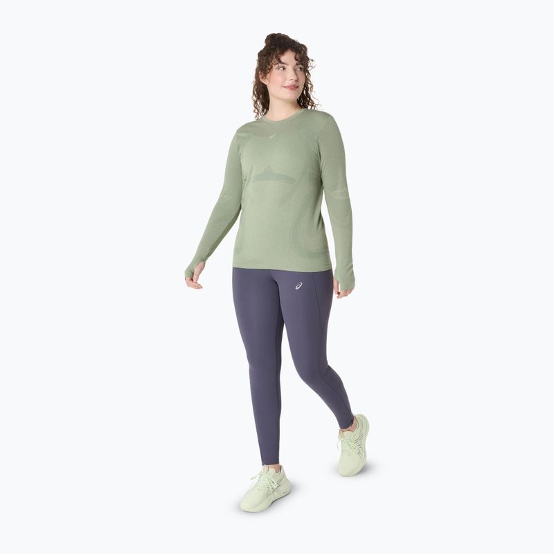 Dámské běžecké tričko Longsleeve ASICS Road Seamless LS blue/whisper green 2