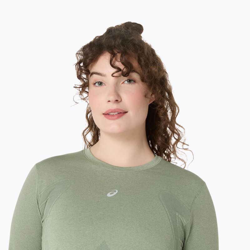 Dámské běžecké tričko Longsleeve ASICS Road Seamless LS blue/whisper green 5