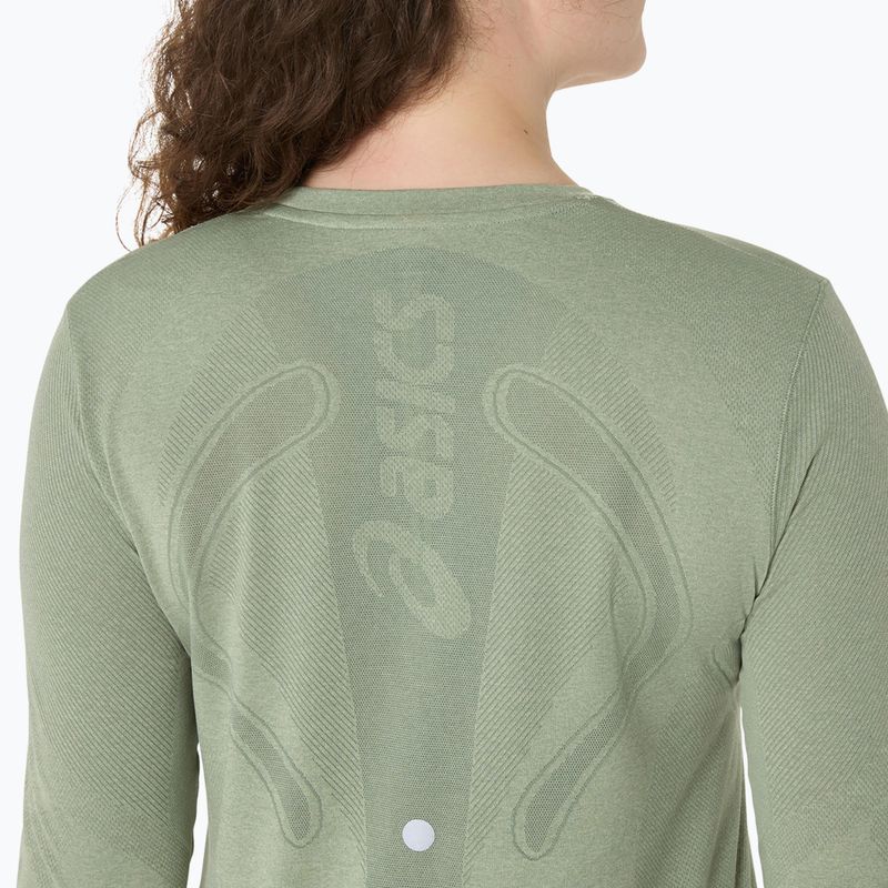 Dámské běžecké tričko Longsleeve ASICS Road Seamless LS blue/whisper green 6