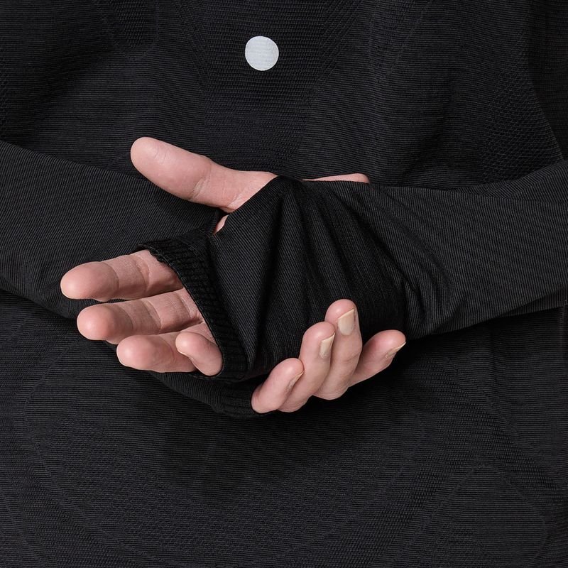 Dámské běžecké tričko Longsleeve ASICS Road Winter Seamless performance black 7