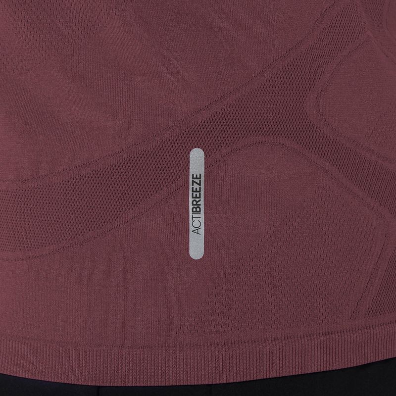 Dámské běžecké tričko ASICS Seamless dark currant/port royal 6