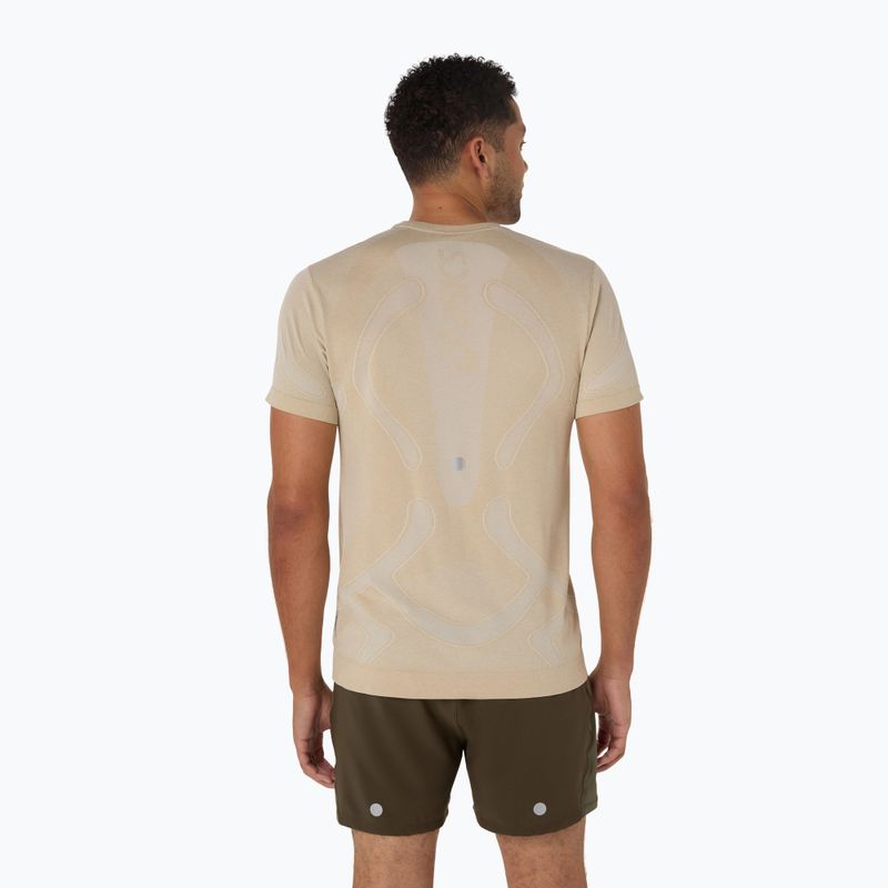 Pánské běžecké tričko ASICS Road Seamless cream 3