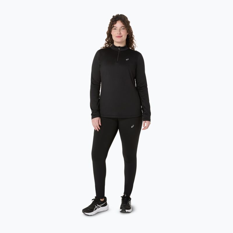 Dámské běžecké tričko Longsleeve ASICS Core LS Half Zip Winter performance black 2