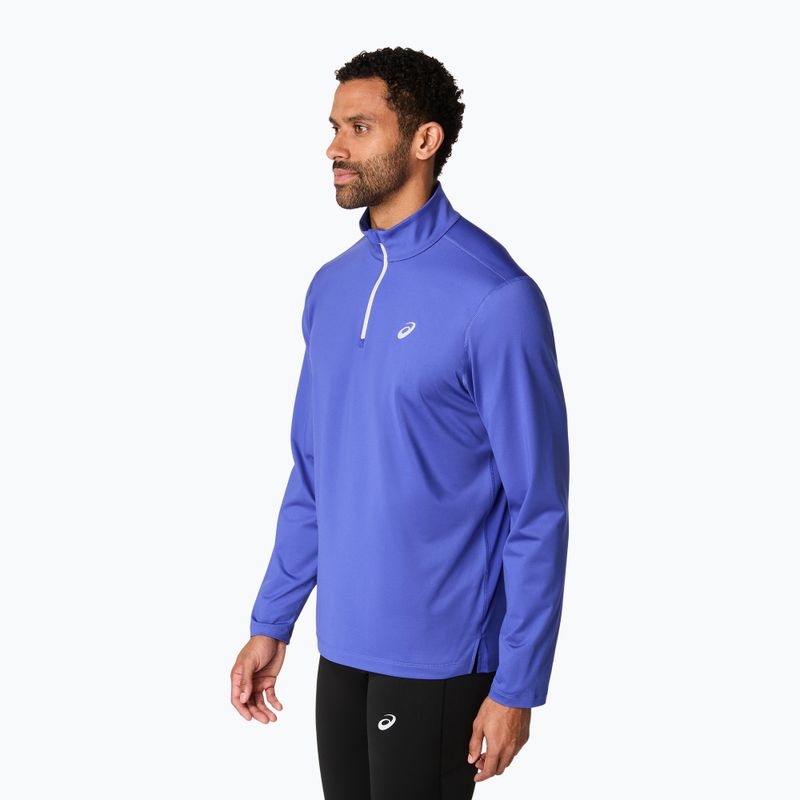 Pánská běžecká mikina ASICS Core Half Zip Winter dark cobalt 4