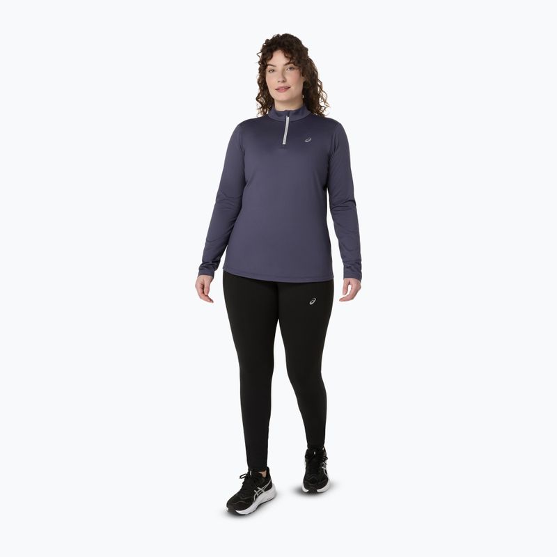 Dámské běžecké tričko Longsleeve ASICS Core LS Half Zip Winter indigo fog  2