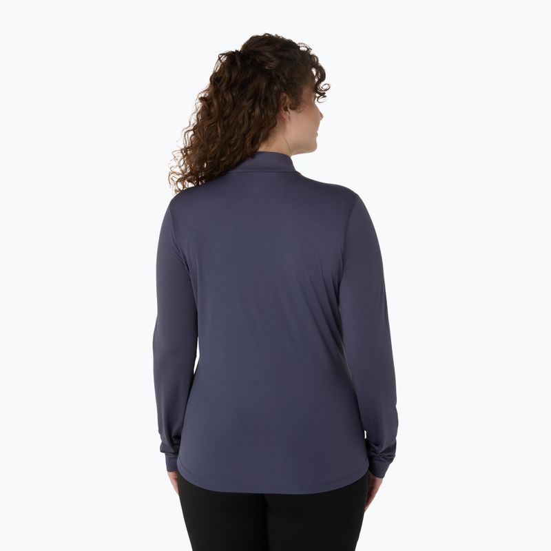 Dámské běžecké tričko Longsleeve ASICS Core LS Half Zip Winter indigo fog  3
