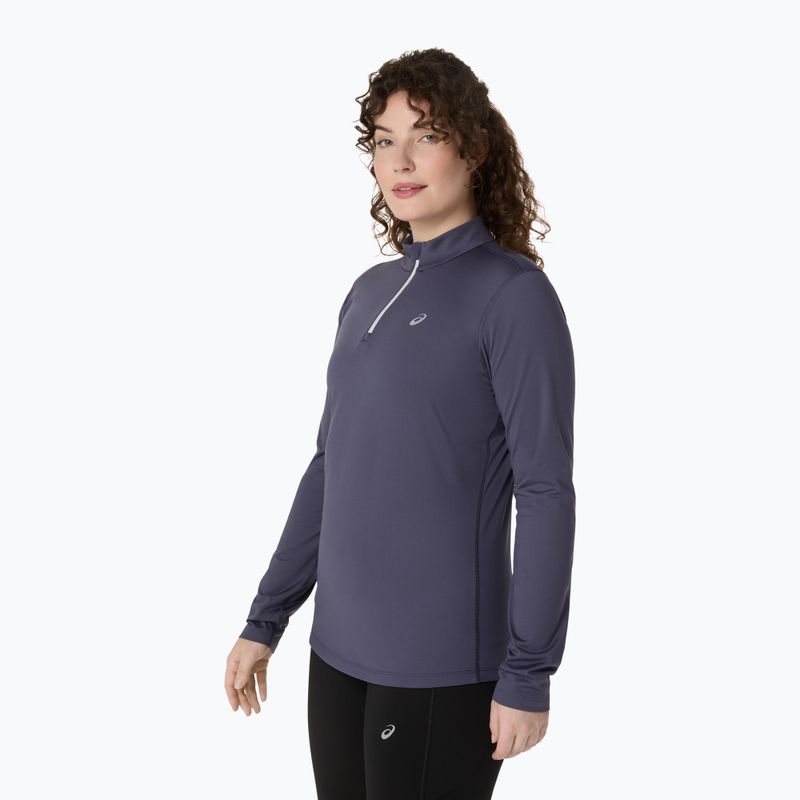 Dámské běžecké tričko Longsleeve ASICS Core LS Half Zip Winter indigo fog  4