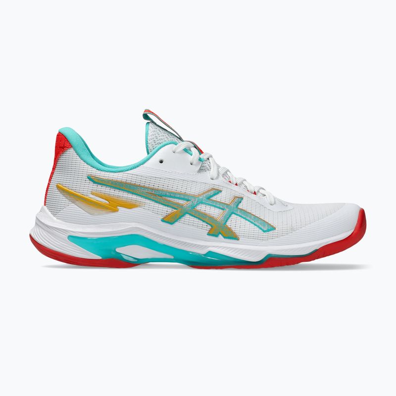 Dámské volejbalové boty ASICS Netburner Ballistic FF 4 white/sea black 8