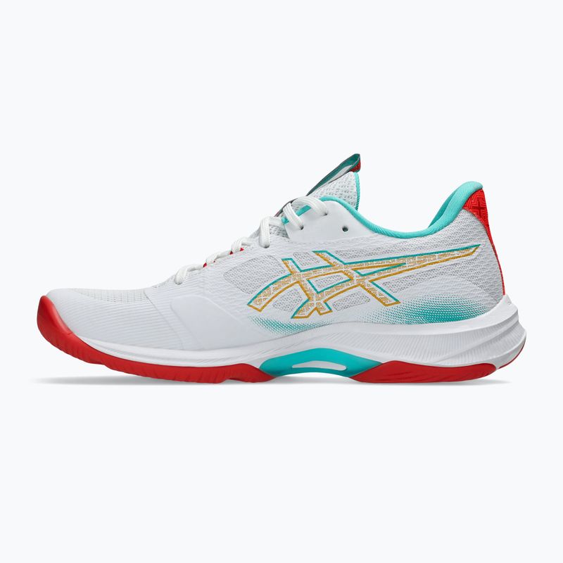 Dámské volejbalové boty ASICS Netburner Ballistic FF 4 white/sea black 9