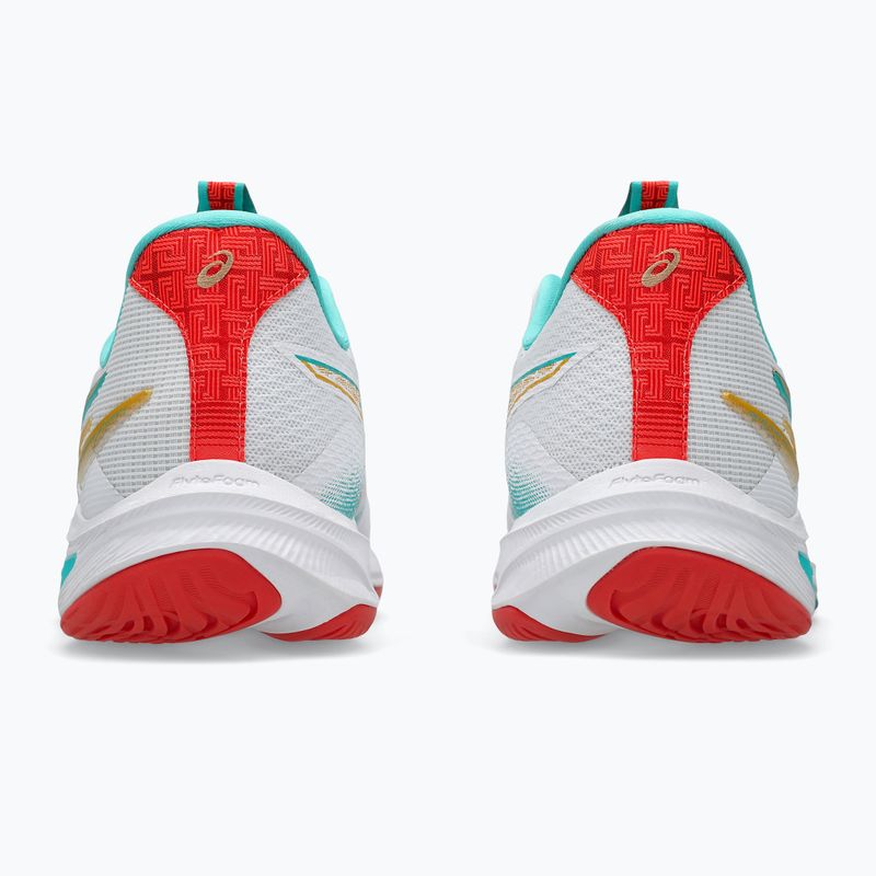 Dámské volejbalové boty ASICS Netburner Ballistic FF 4 white/sea black 12