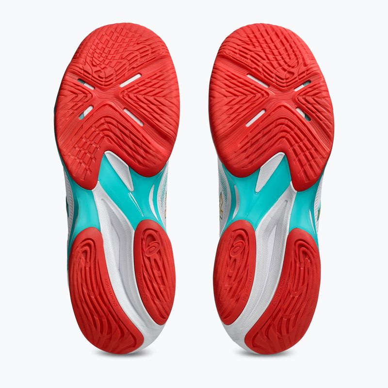 Dámské volejbalové boty ASICS Netburner Ballistic FF 4 white/sea black 13