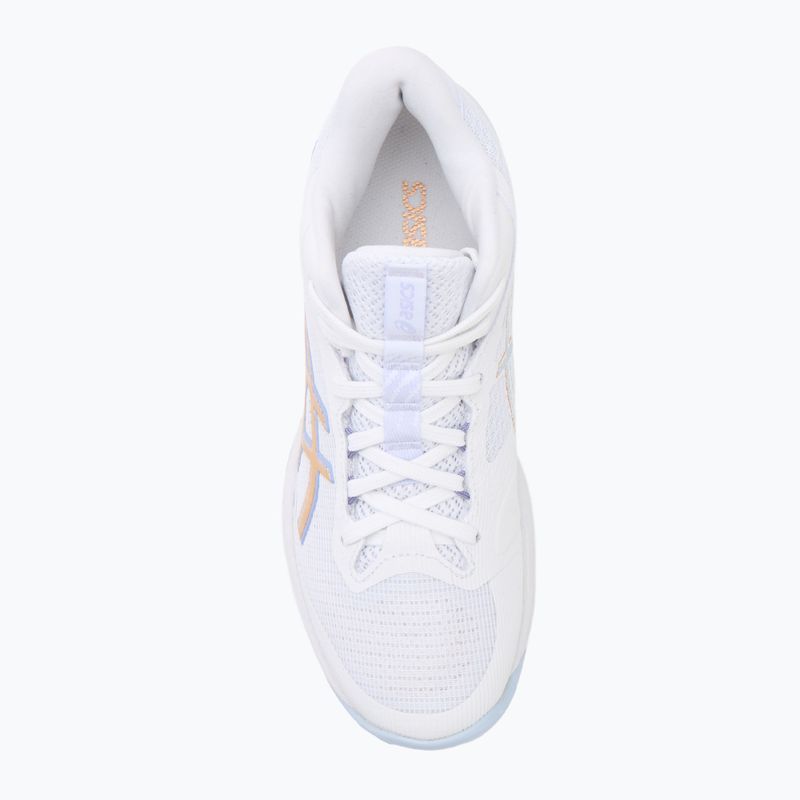 Dámské volejbalové boty ASICS Netburner Ballistic FF 4 white/champagne 5