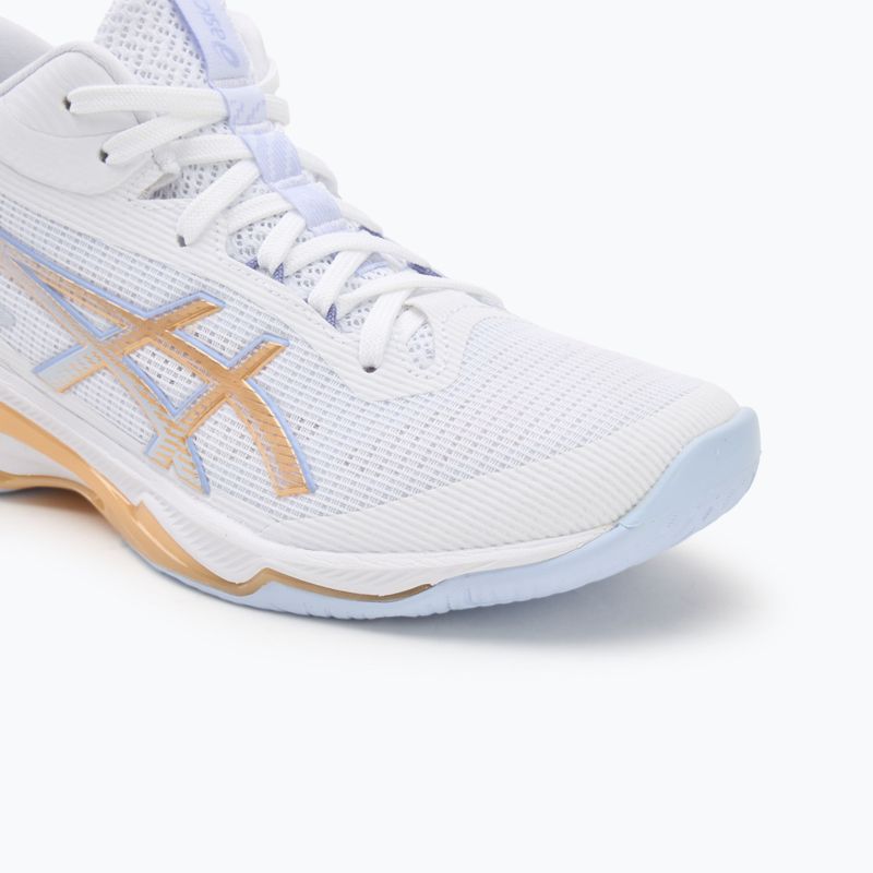 Dámské volejbalové boty ASICS Netburner Ballistic FF 4 white/champagne 7