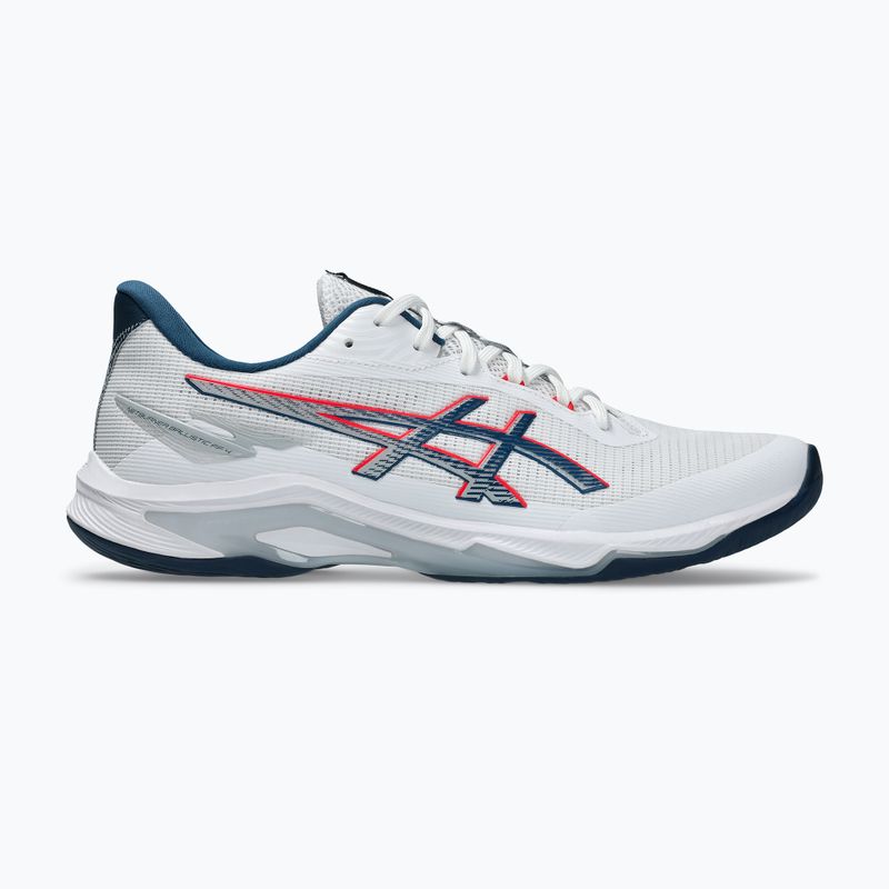 Pánské volejbalové boty ASICS Netburner Ballistic FF 4 white/mako blue 8