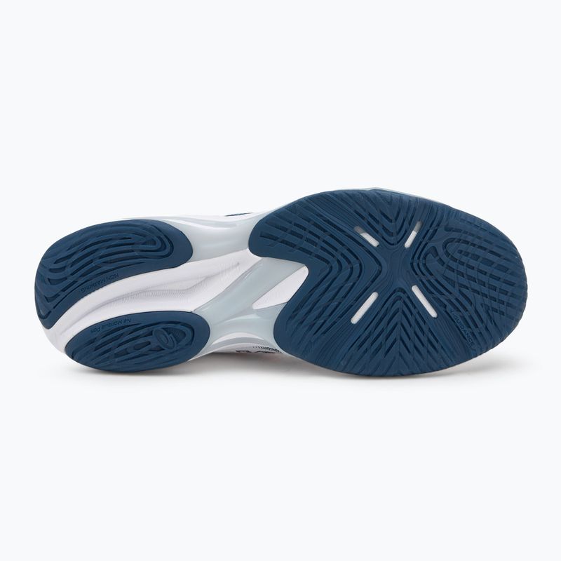 Pánské volejbalové boty ASICS Netburner Ballistic FF 4 white/mako blue 4