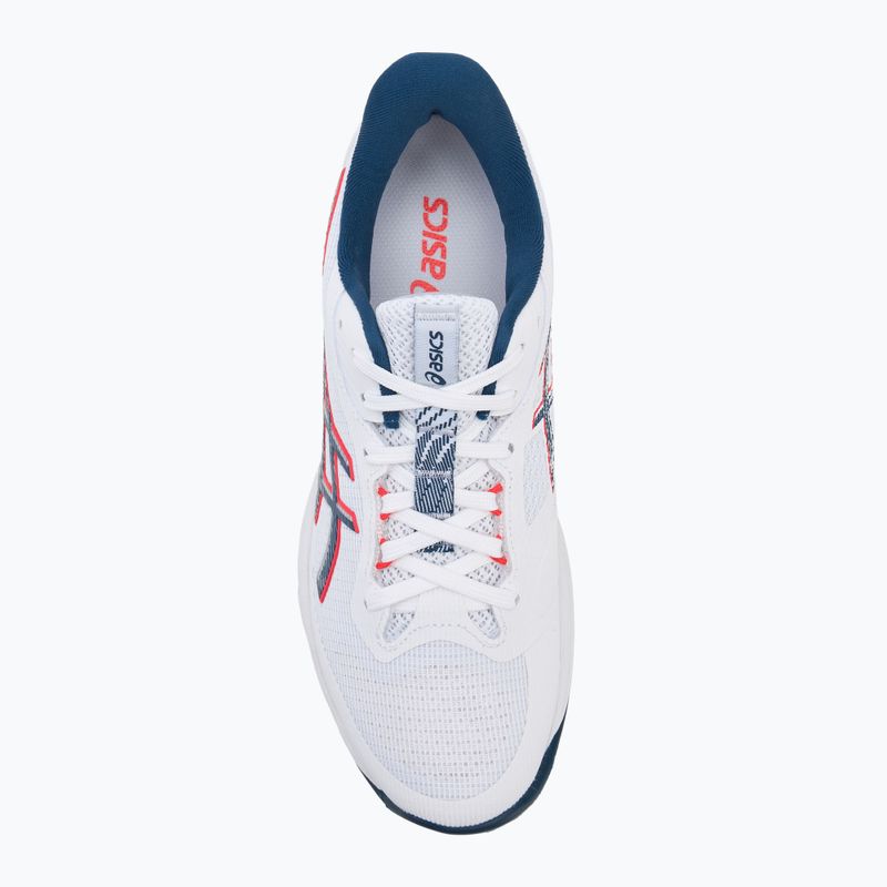Pánské volejbalové boty ASICS Netburner Ballistic FF 4 white/mako blue 5