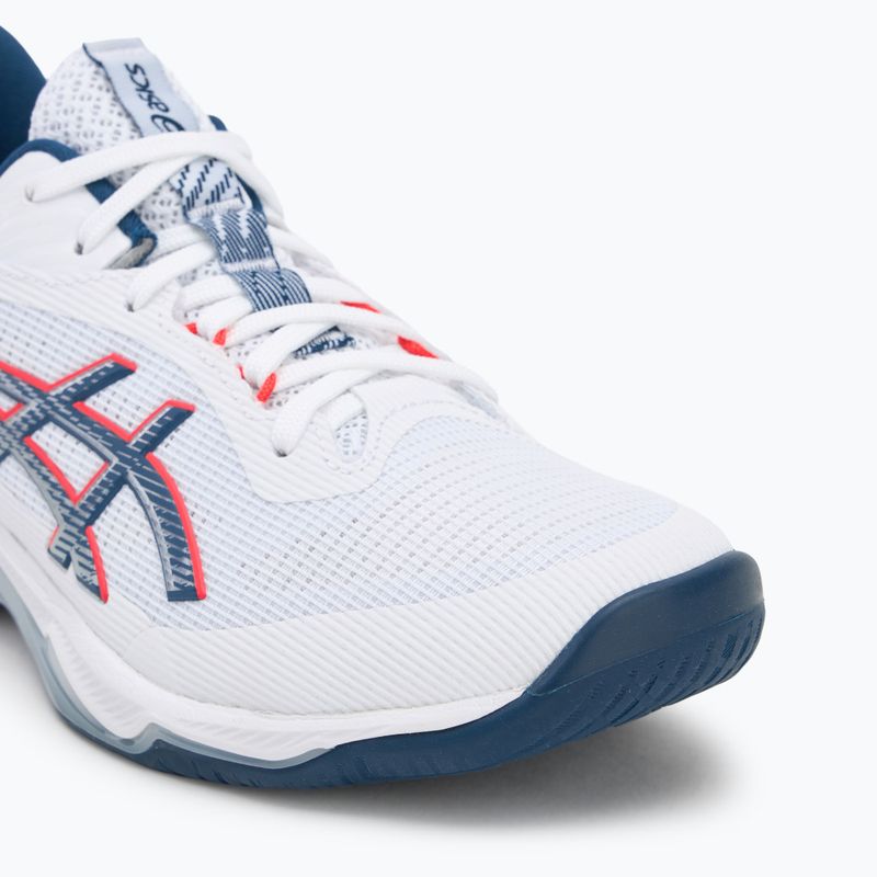 Pánské volejbalové boty ASICS Netburner Ballistic FF 4 white/mako blue 7