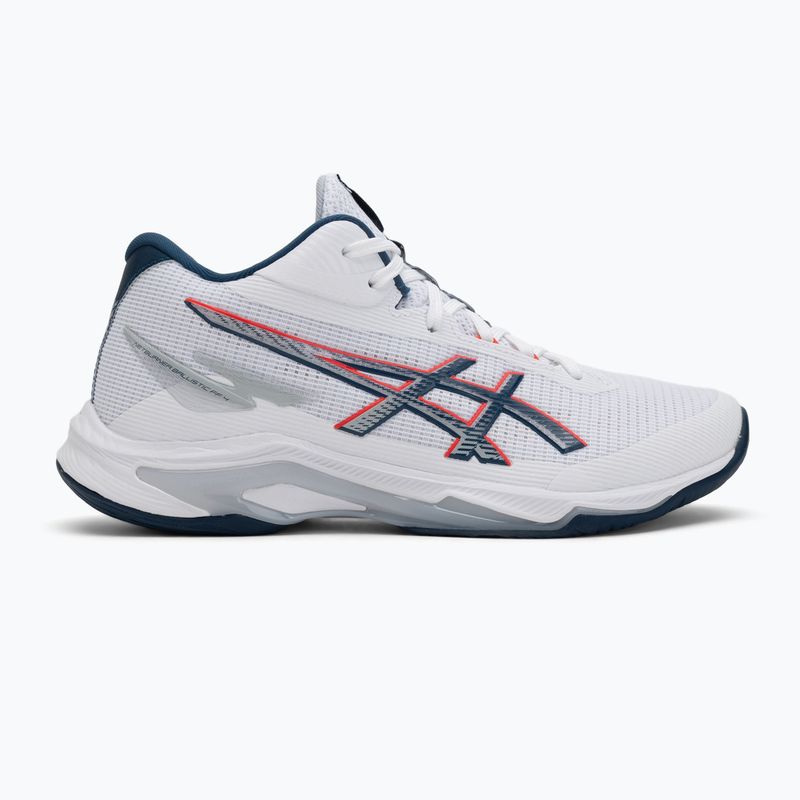 Pánská obuv ASICS Netburner Ballistic FF 4 white/mako blue 2