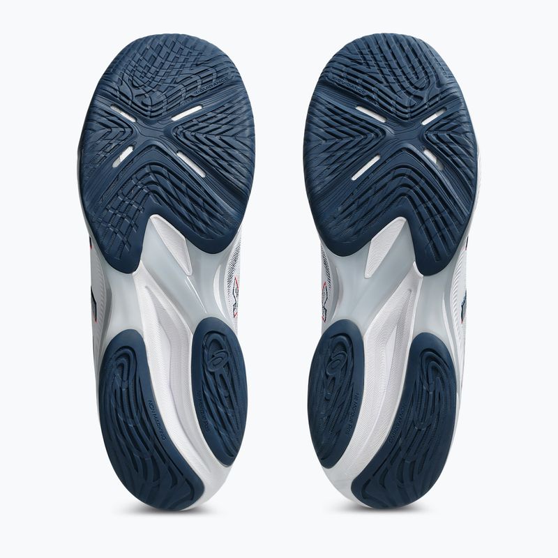 Pánské volejbalové boty  ASICS Netburner Ballistic FF 4 white/mako blue 10
