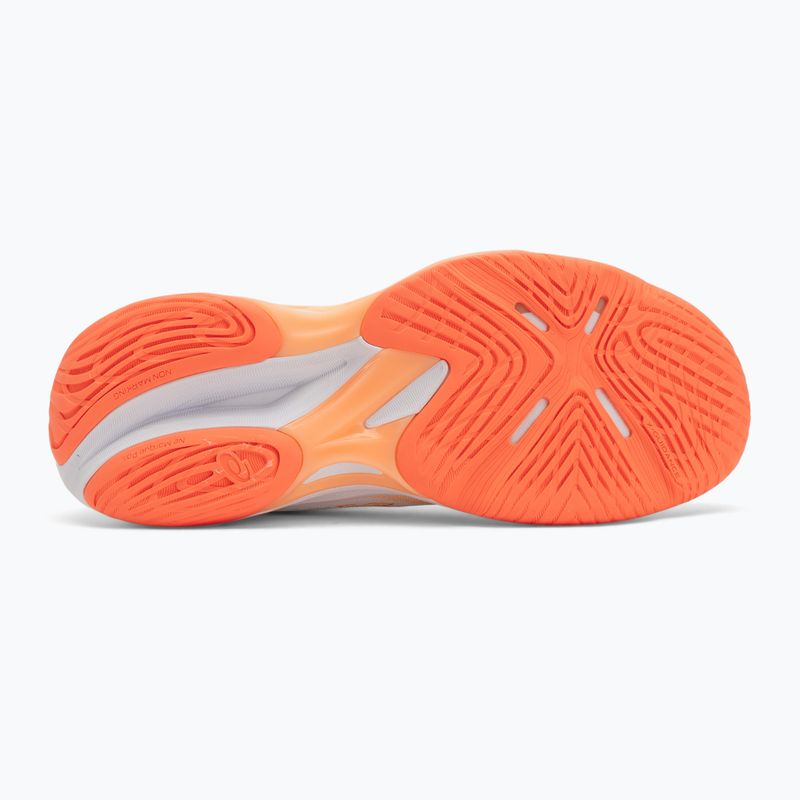 Dámské volejbalové boty ASICS Netburner Ballistic FF 4 white/vivid coral 4