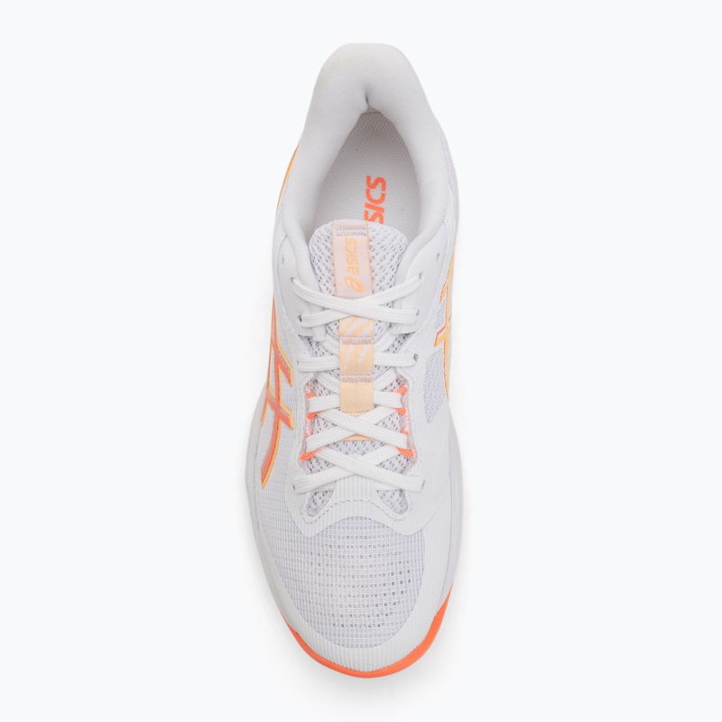 Dámské volejbalové boty ASICS Netburner Ballistic FF 4 white/vivid coral 5