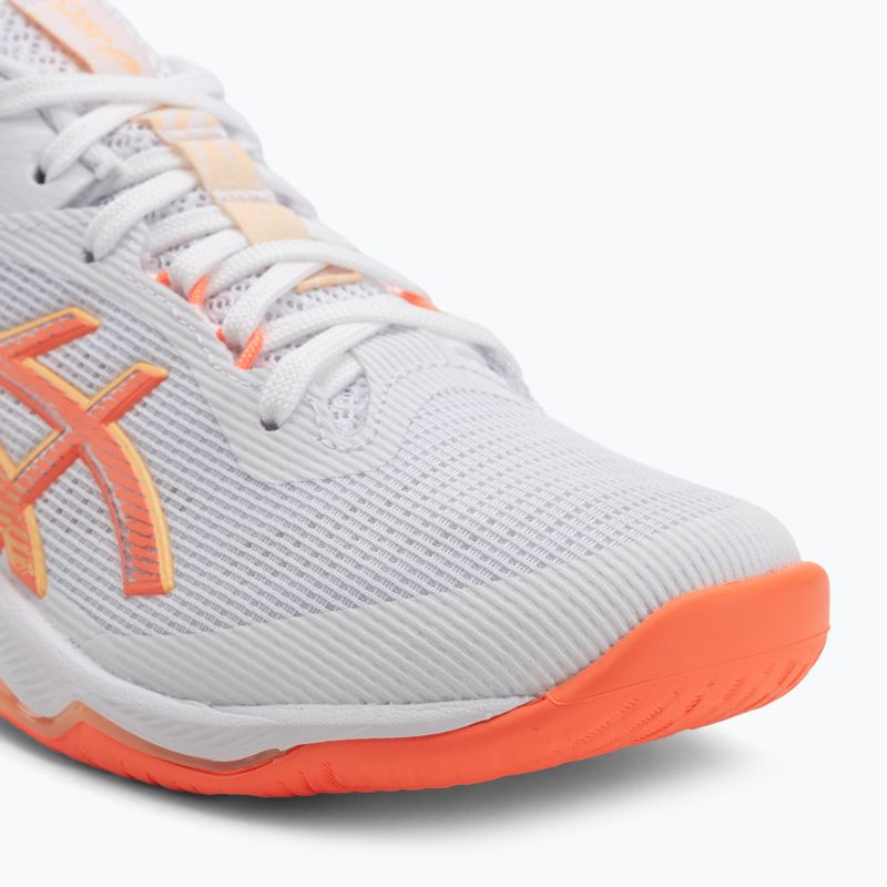 Dámské volejbalové boty ASICS Netburner Ballistic FF 4 white/vivid coral 7