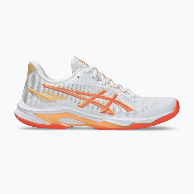 Dámské volejbalové boty ASICS Netburner Ballistic FF 4 white/vivid coral 8
