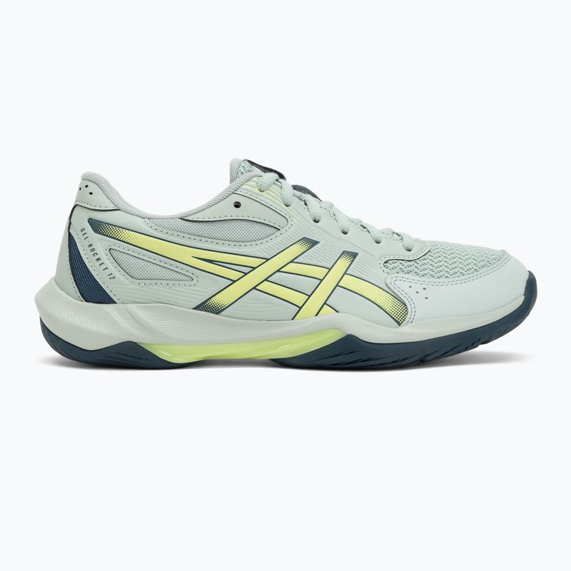 Pánské volejbalové boty  ASICS Gel-Rocket 12 lichen rock/tranquil teal 2