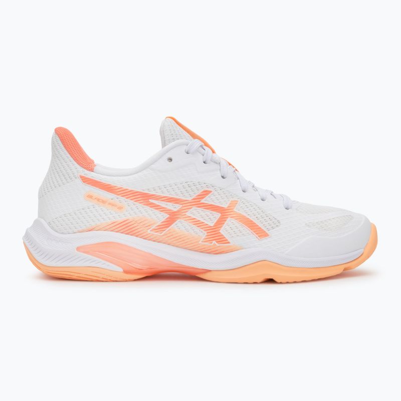 Dámské volejbalové boty ASICS Blade FF 2 white/vivid coral 2