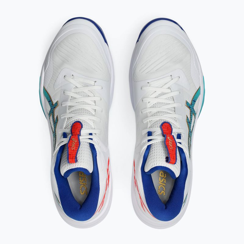 Pánské volejbalové boty ASICS Sky Elite FF MT 3 white/asics blue 14