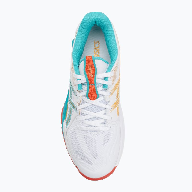 Dámské volejbalové boty ASICS Powerbreak FF white/sea glass 5