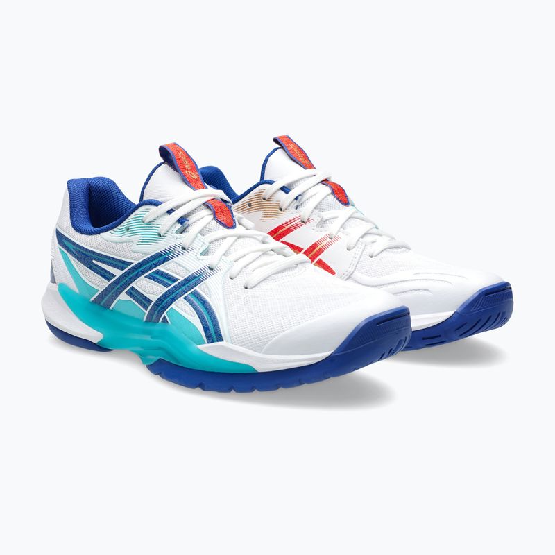 Pánské volejbalové boty ASICS Powerbreak FF white/asics blue 10