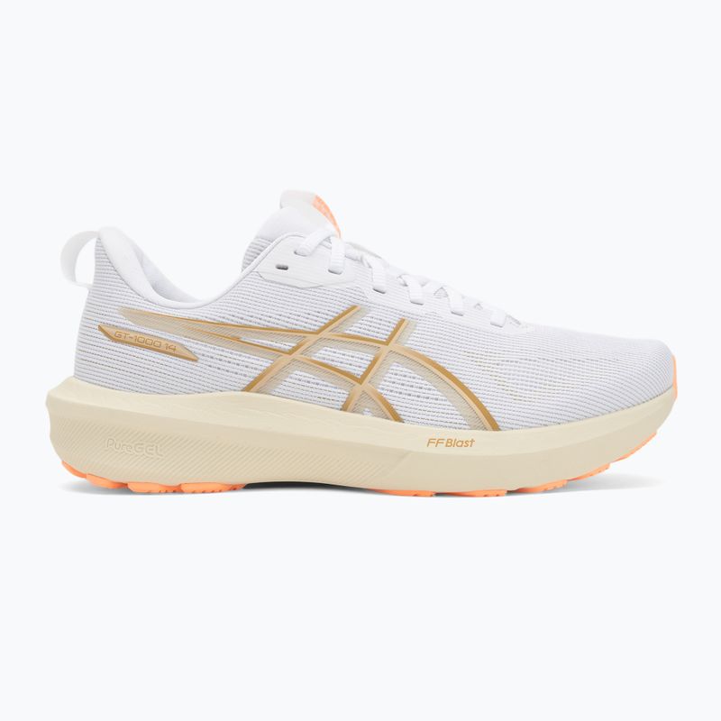 Pánské běžecké boty ASICS GT-1000 14 white/lemongrass 2