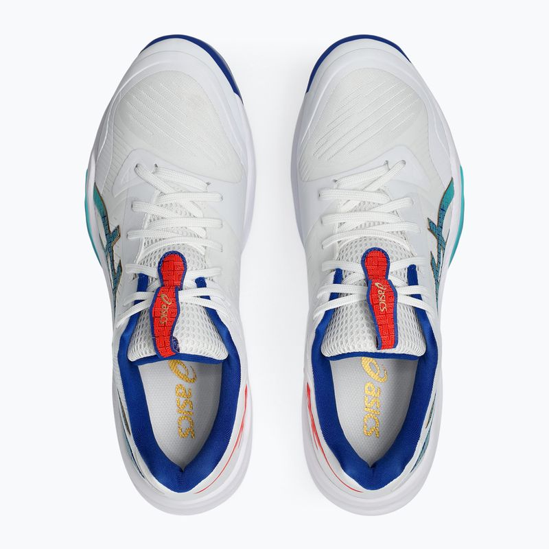 Pánské volejbalové boty ASICS Sky Elite FF 3 white/asics blue 14