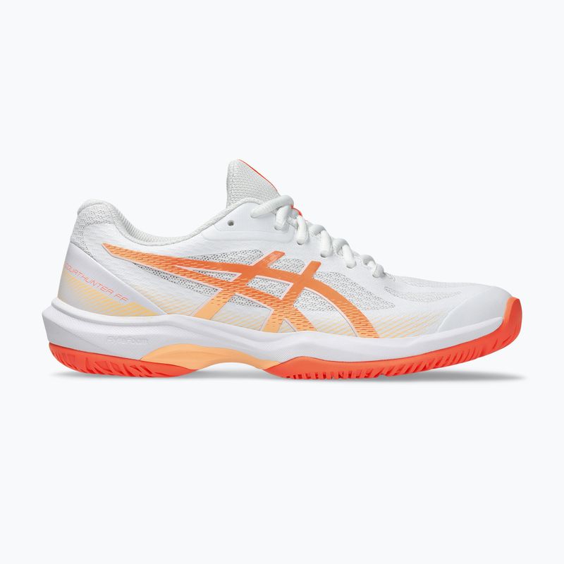 Dámské volejbalové boty ASICS Court Hunter FF white/vivid coral 8