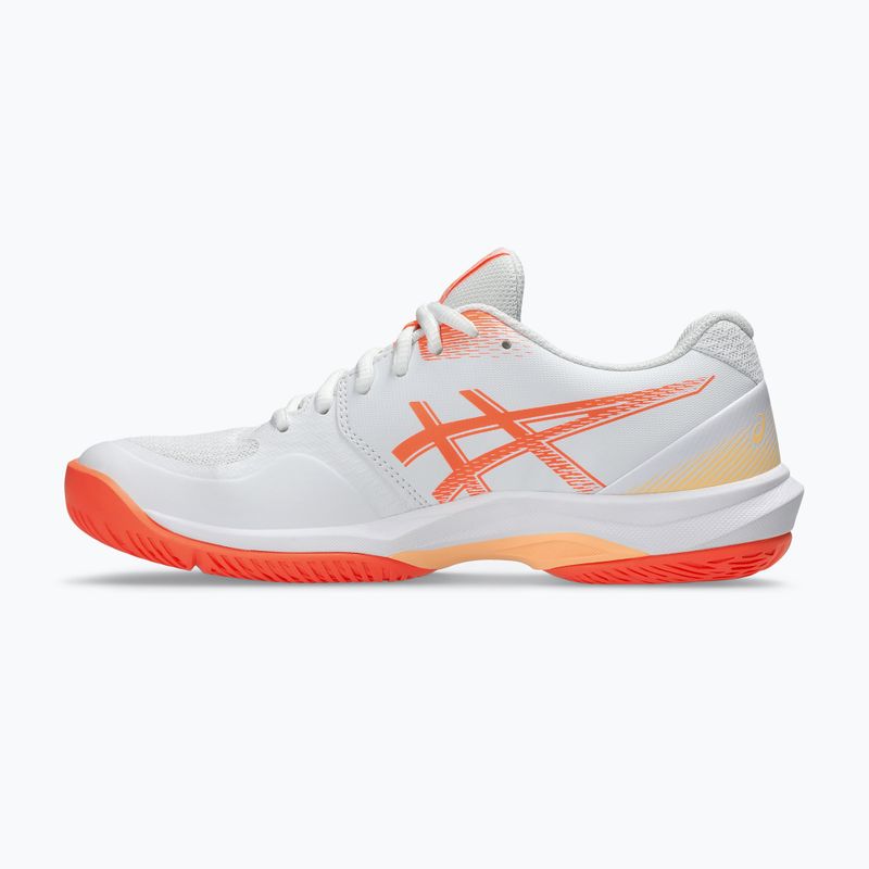 Dámské volejbalové boty ASICS Court Hunter FF white/vivid coral 9