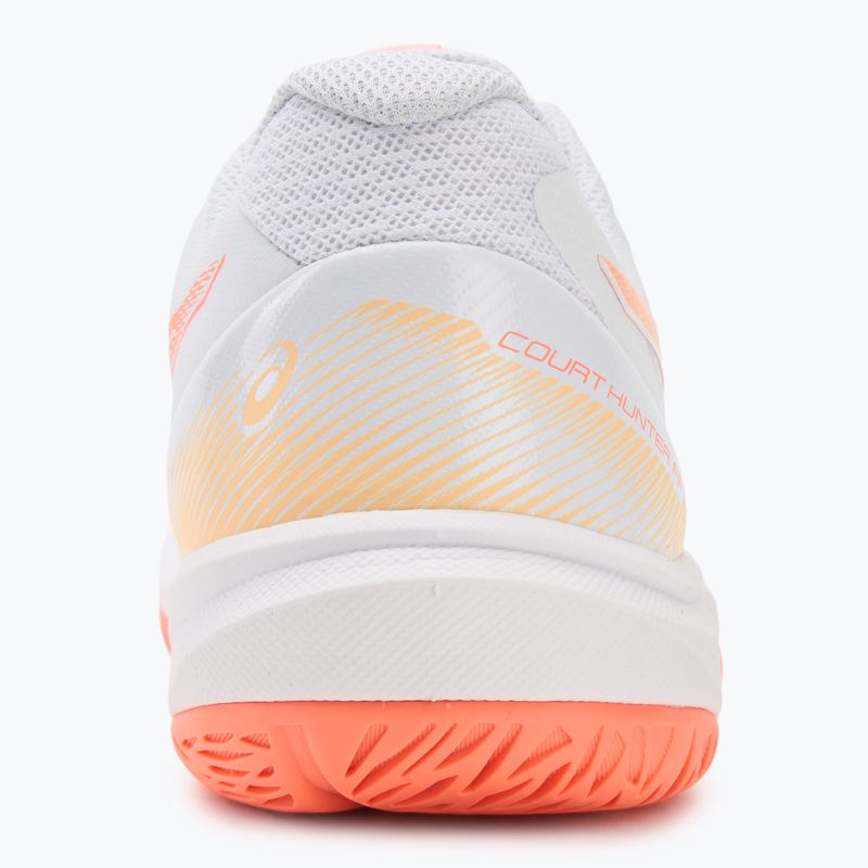 Dámské volejbalové boty ASICS Court Hunter FF white/vivid coral 6