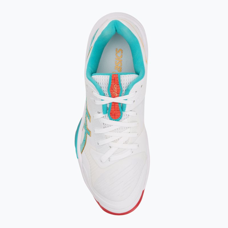 Dámské volejbalové boty ASICS Sky Elite FF 3 white/sea glass 5