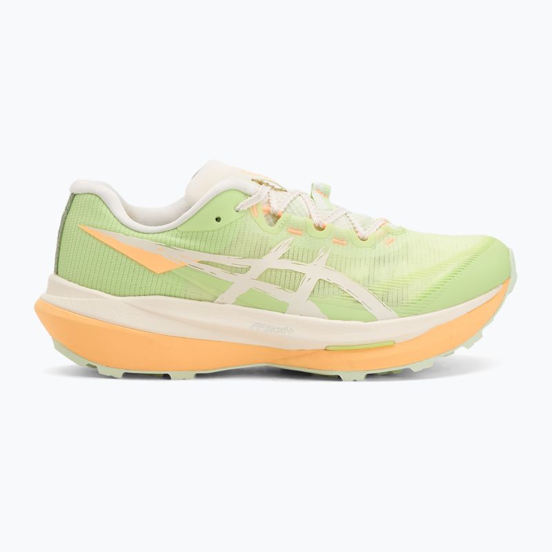 Běžecké boty ASICS Fujispeed 4 lime green/cream 2