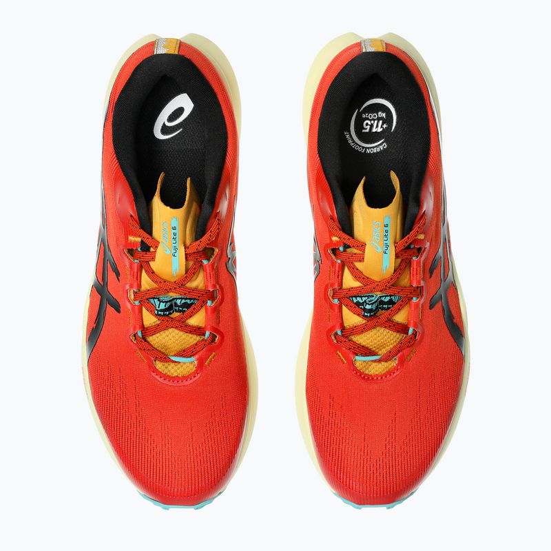 Pánské běžecké boty ASICS Fuji Lite 6 red clay/black 14