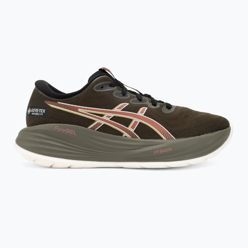 Dámské běžecké boty ASICS Gel-Cumulus 27 GTX brown stone/dark pink clay 2