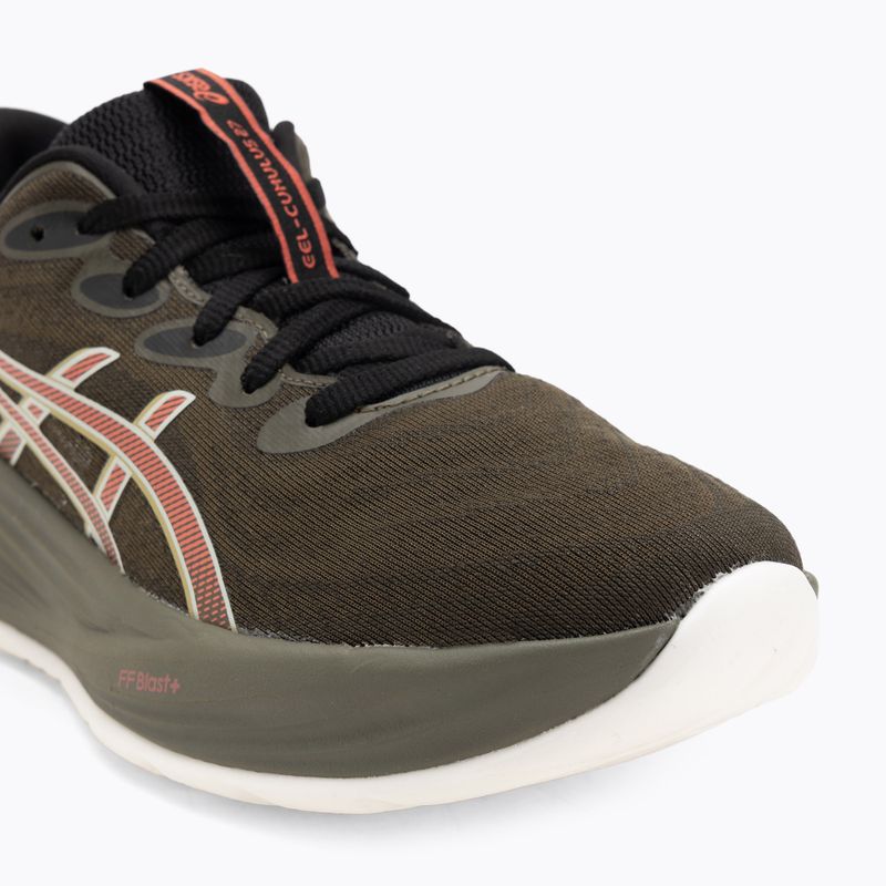 Dámské běžecké boty ASICS Gel-Cumulus 27 GTX brown stone/dark pink clay 7
