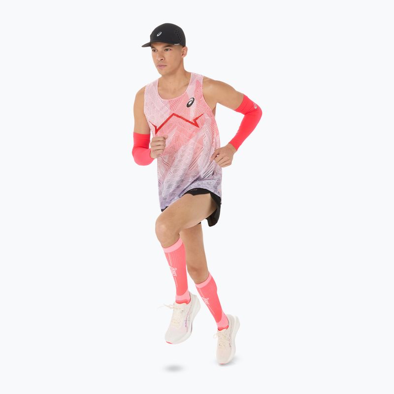 Pánské běžecké tričko ASICS Metaspeed Singlet flash red 6