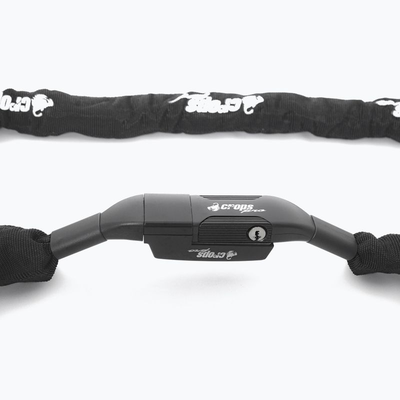 Zámek na kolo Crops K4-88 černý CP-K4-88-AL-01 2