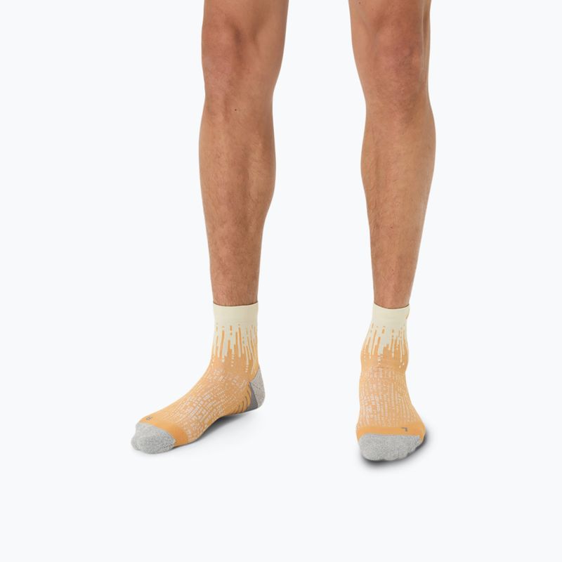 Skarpety ASICS Performance Run Quarter oatmeal/feather grey/pepper 4