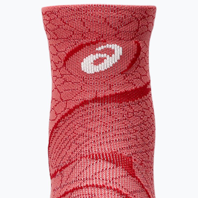 Ponožky ASICS Performance Run dark pink clay 3