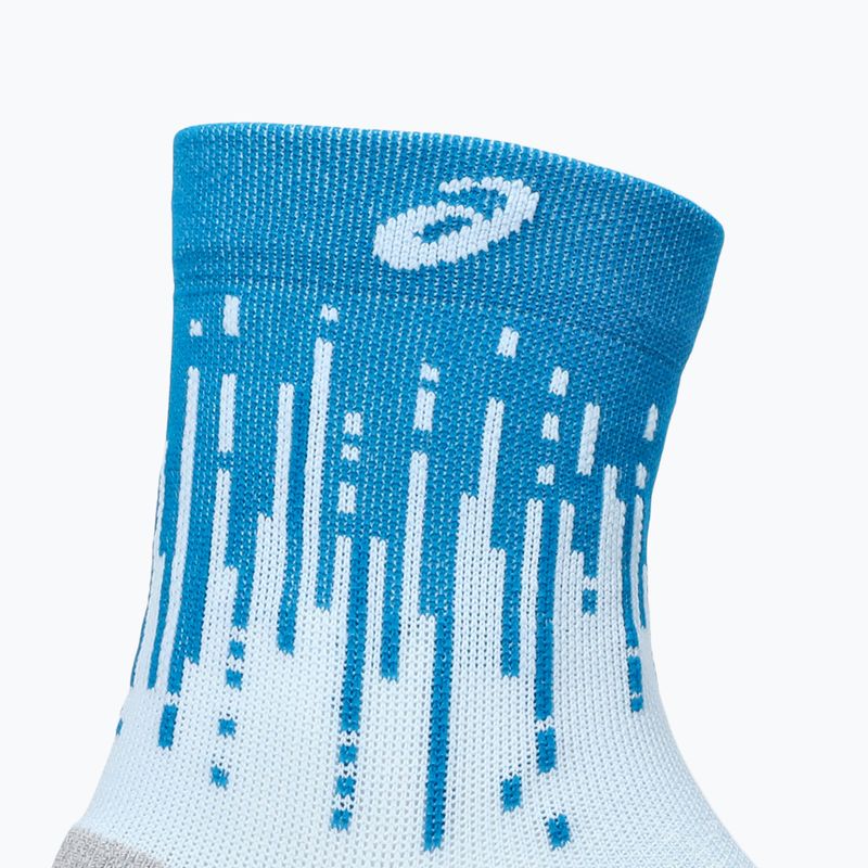 Ponožky ASICS Performance Run Quarter Aegean Blue/Arctic Blue 3